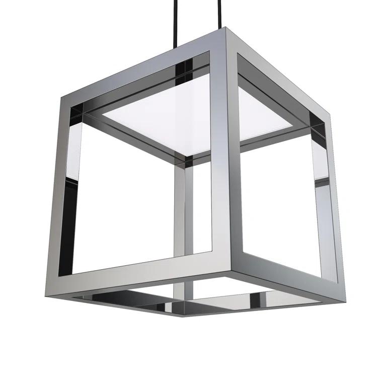 Blackjack Lighting Boxer Pendant - Polished Chrome