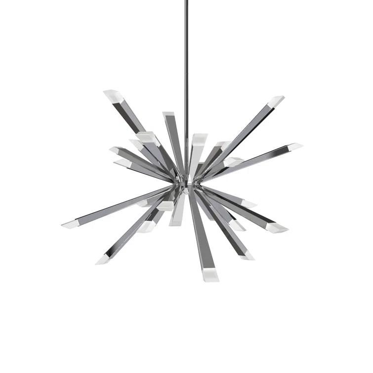 Starburst 29" Single Tier Chandelier