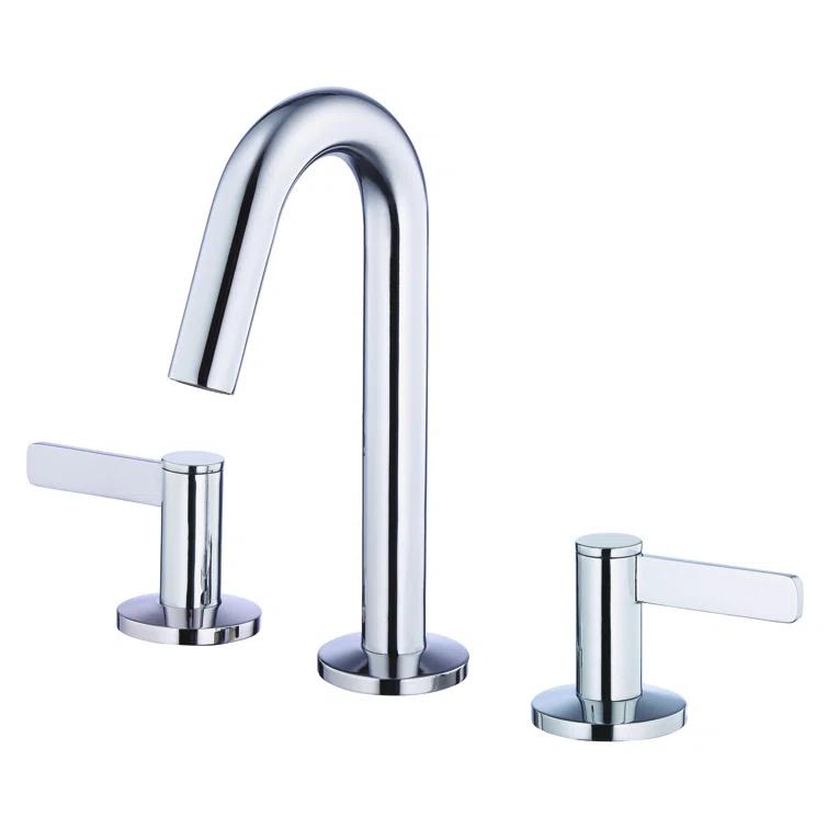 Amalfi Widespread Bathroom Faucet with Drain Assembly