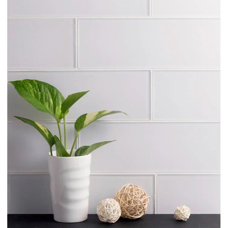 Premium 4" x 12" Glass Subway Tile