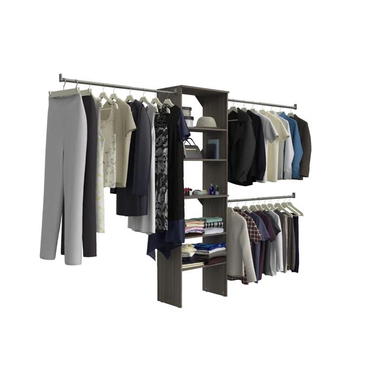 SuiteSymphony 60" W - 120" W Closet System Starter Kit