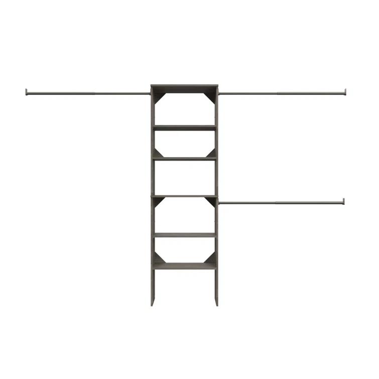 SuiteSymphony 60" W - 120" W Closet System Starter Kit