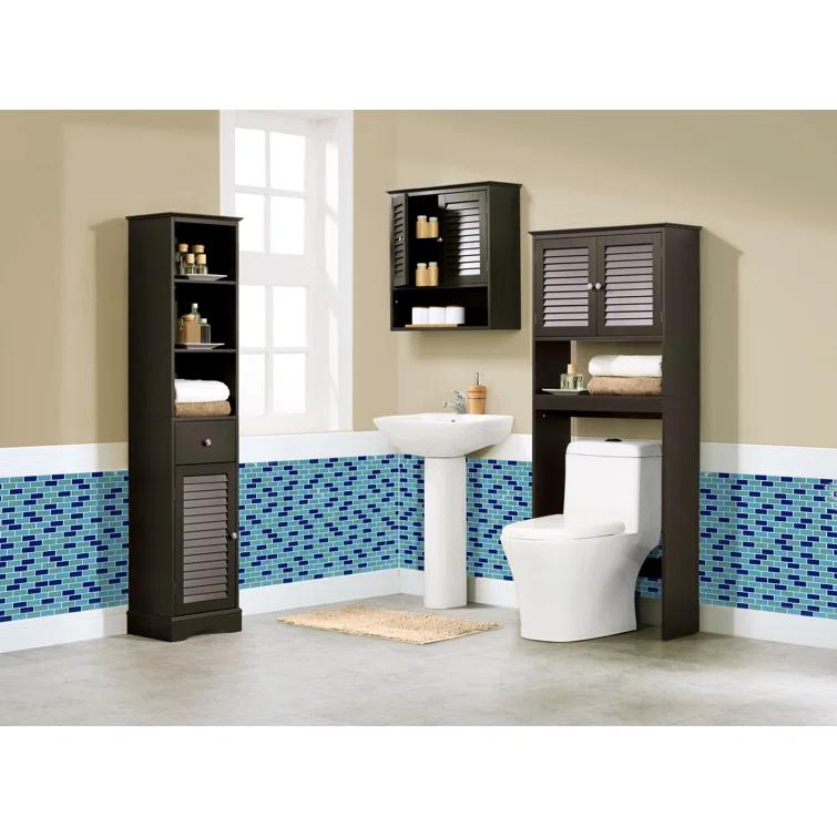 WS Tiles® Swimming Pool Series 1" x 2" Straight Edge Glass Mosaic Tile