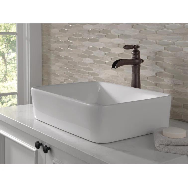 Cassidy™ Single Hole Vessel Bathroom Faucet, Single Handle Vessel Bathroom Sink Faucet