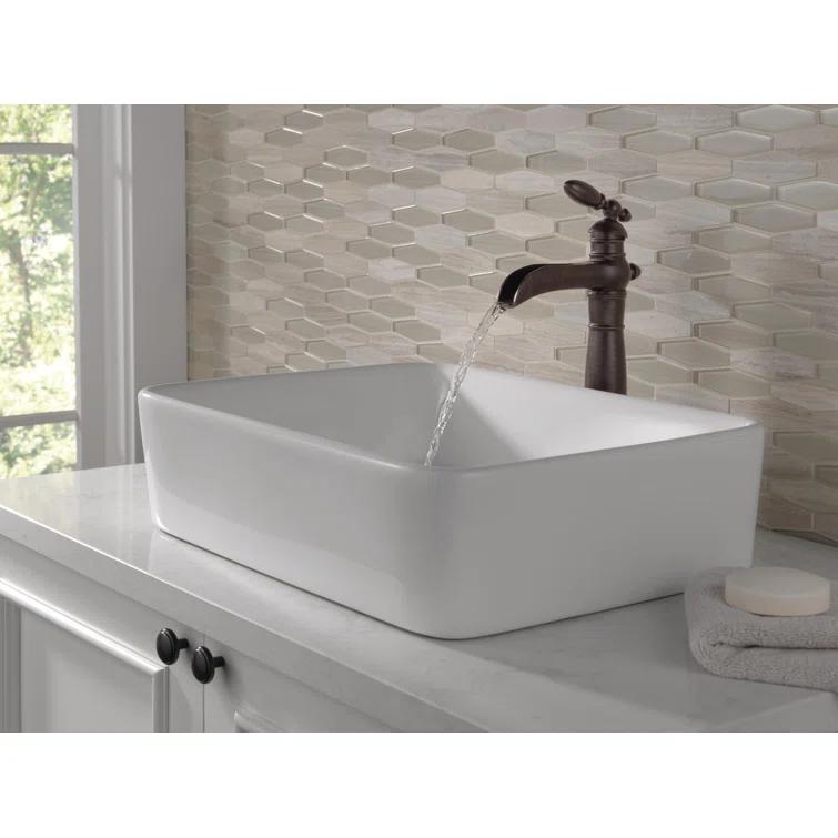 Cassidy™ Single Hole Vessel Bathroom Faucet, Single Handle Vessel Bathroom Sink Faucet