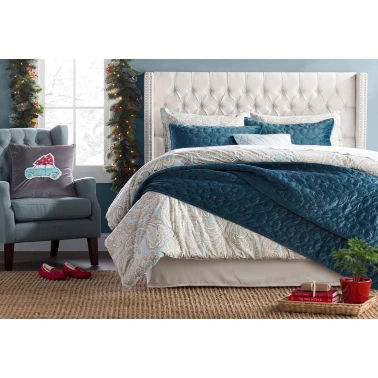 Madison Park Harper 3 Piece Velvet Quilt Set