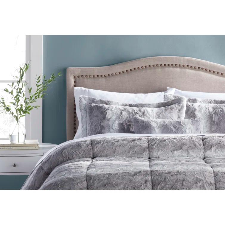 Zuri Faux Fur Comforter Set