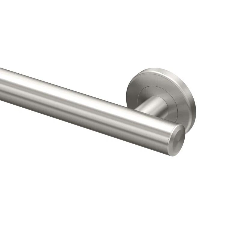 Latitude II Stainless Steel Wall Mount Grab Bar | ADA Compliant Safety Bar For Bathroom