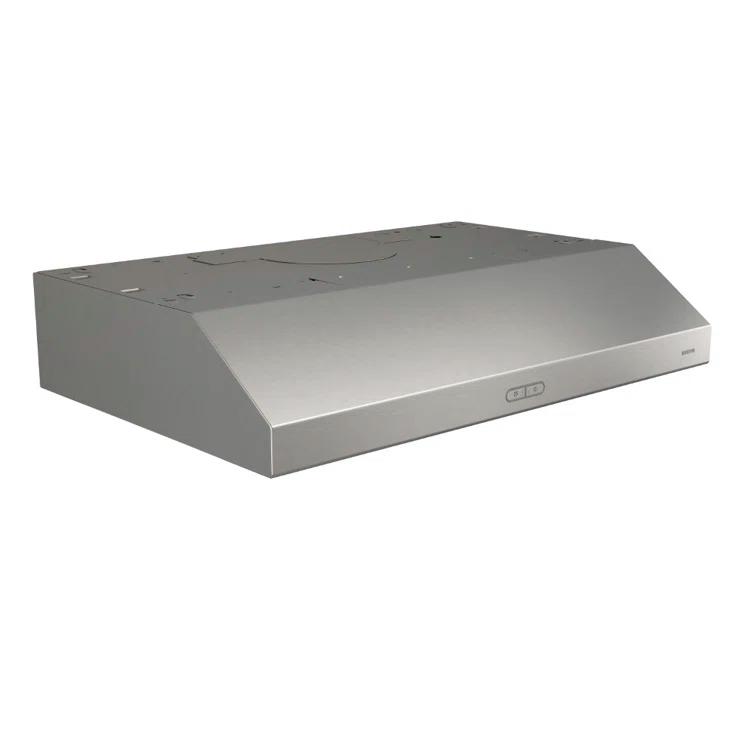 Broan NuTone Broan NuTone 36" Steel 375 CFM Convertible Under Cabinet Range Hood with Mesh Filter BCDF136SS