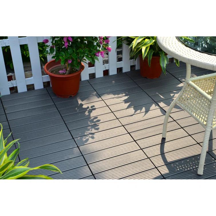 Courtyard 12" x 12" Composite Interlocking Deck Tile