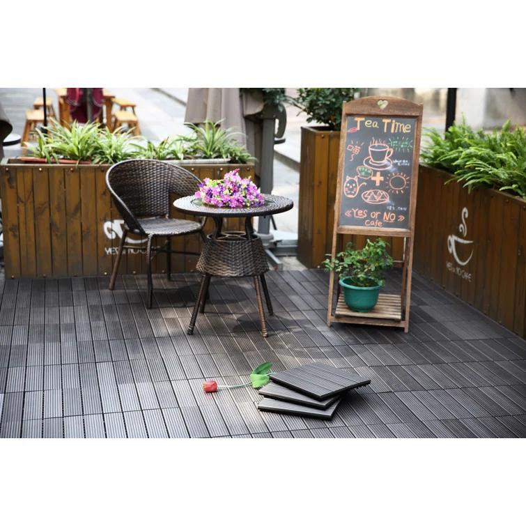 Courtyard 12" x 12" Composite Interlocking Deck Tile
