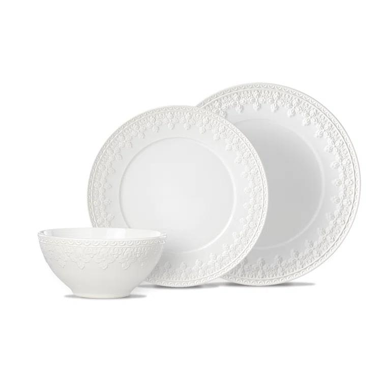 Lenox Chelse Muse Fleur 12 Piece Dinnerware Set, Service for 4