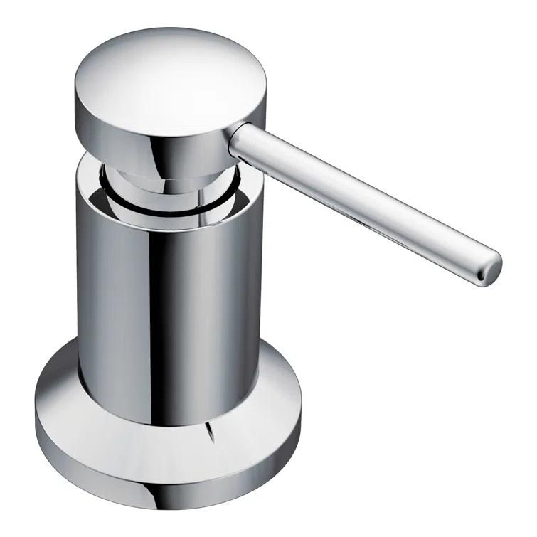 Moen Deck Mounted Kitchen Soap Dispenser with Refillable Bottle