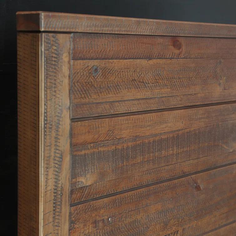 Montauk Solid Wood Panel Bed