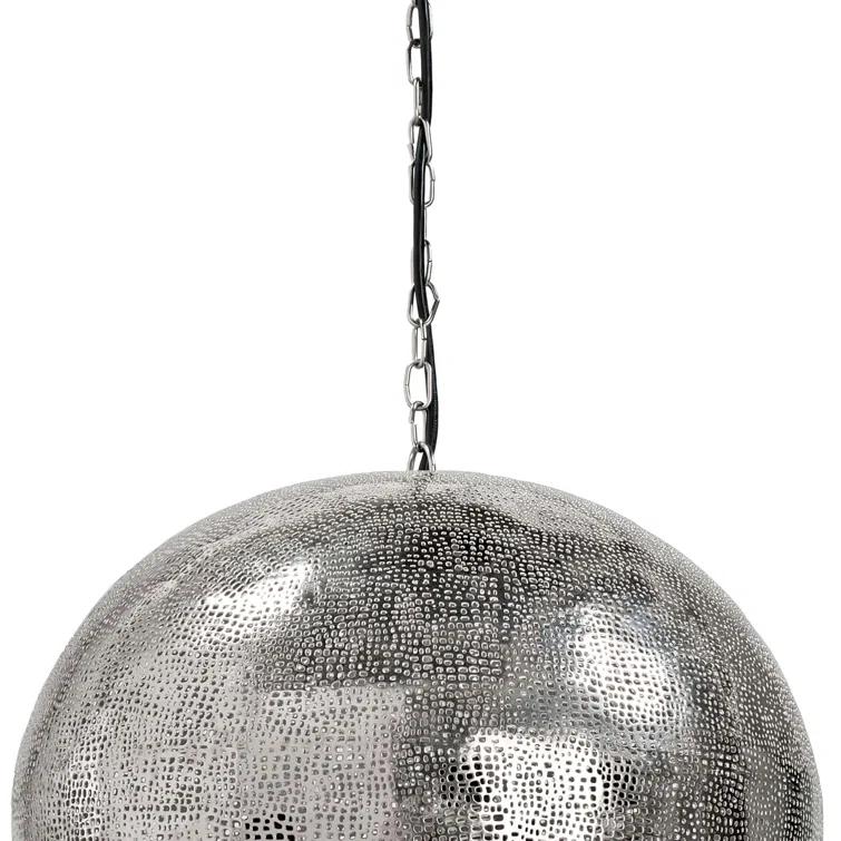 Regina Andrew Pierced Metal Sphere Pendant