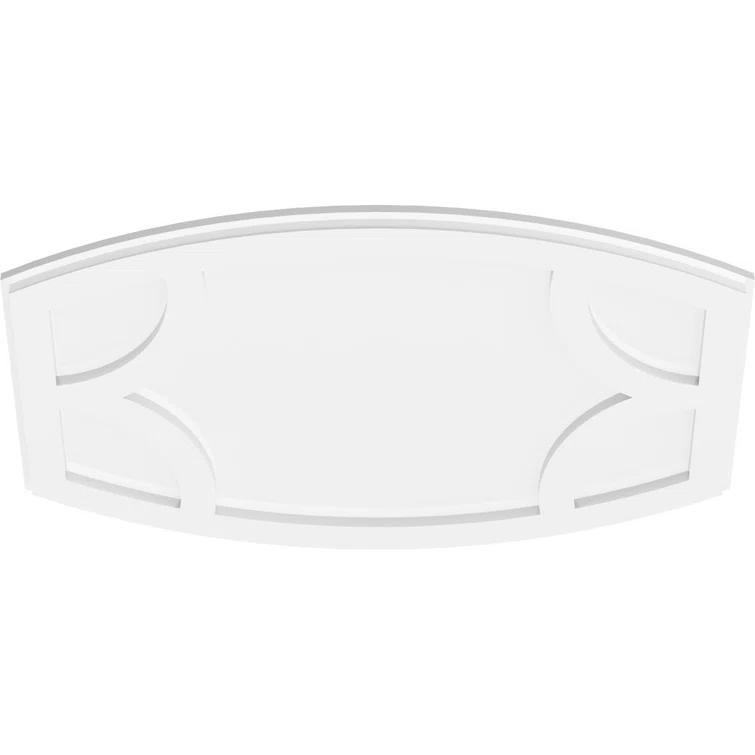 Ekena Millwork Kailey Architectural Grade PVC Contemporary Ceiling Medallion CMP28X18KY
