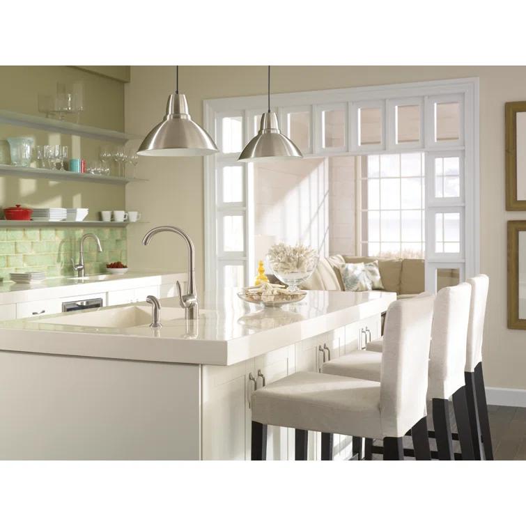 Moen Arbor One Handle High Arc Pulldown Bar Faucet with Reflex Technology