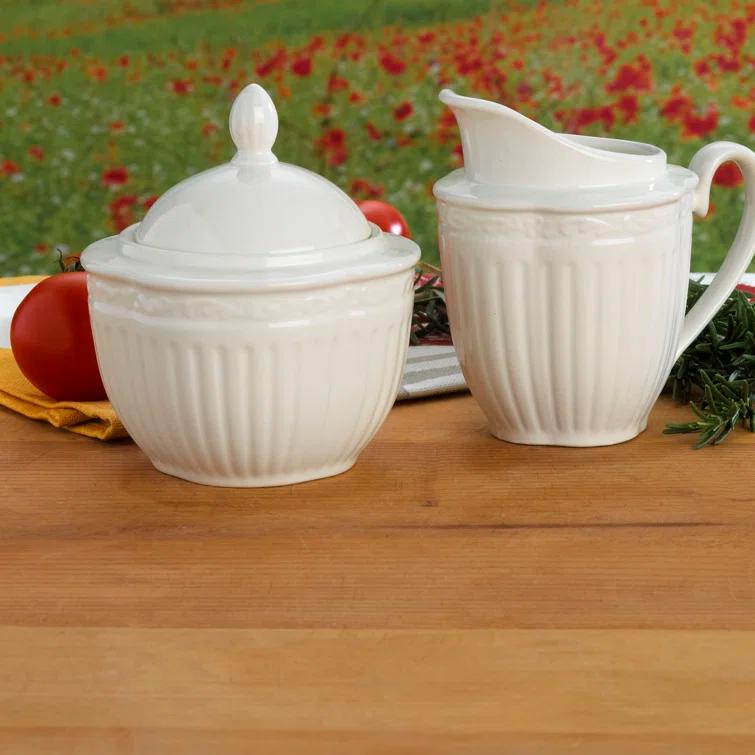 Mikasa Mikasa Italian Countryside Sugar and Creamer Set