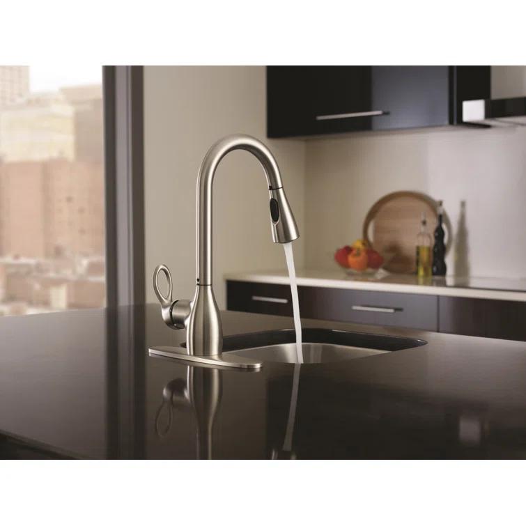 Kleo Single Handle Kitchen Faucet with Duralock and Reflex