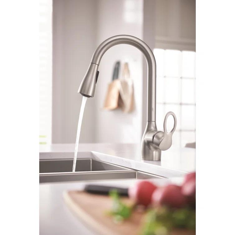 Kleo Single Handle Kitchen Faucet with Duralock and Reflex