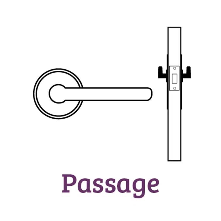 Layton Safelock Passage Door Lever
