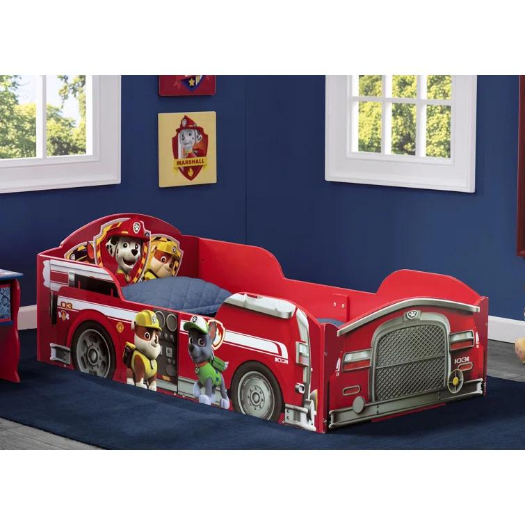 Delta Children Nick Jr. PAW Patrol Toddler Car Bed & Reviews | Wayfair
