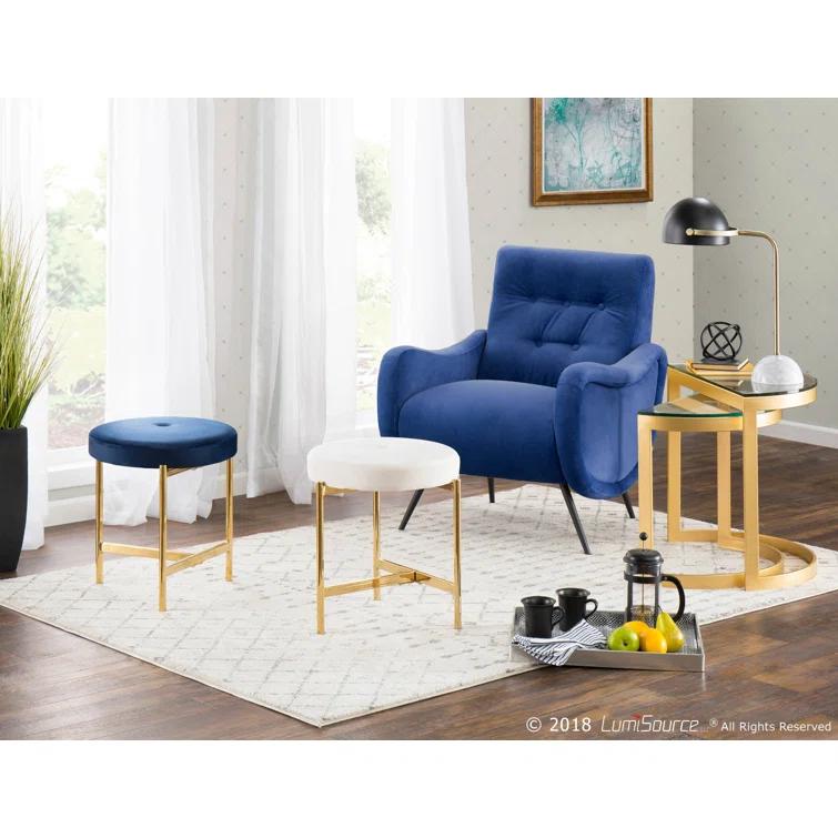 Evatt Velvet Armchair