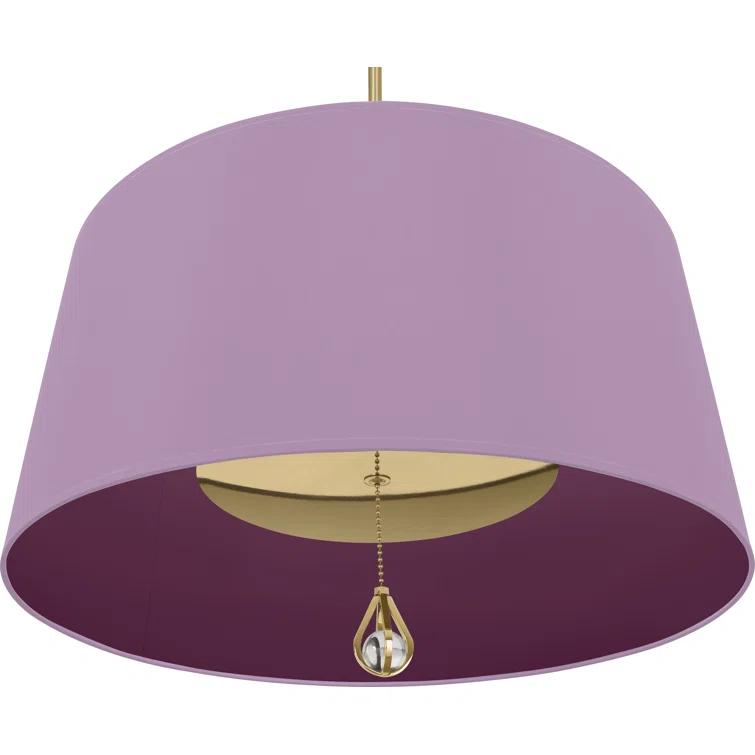 Robert Abbey Custis 3 - Light Drum Chandelier
