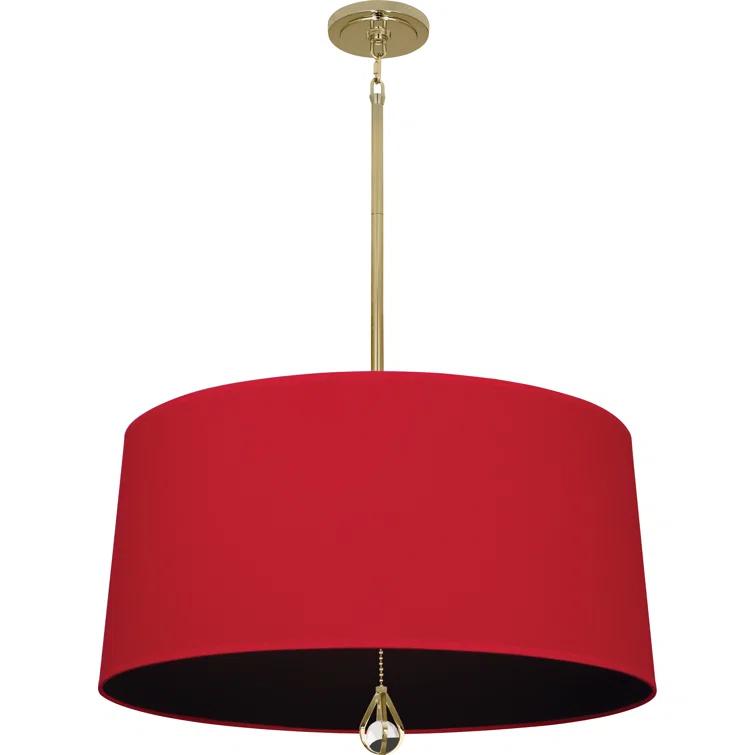 Robert Abbey Custis 3 - Light Drum Chandelier