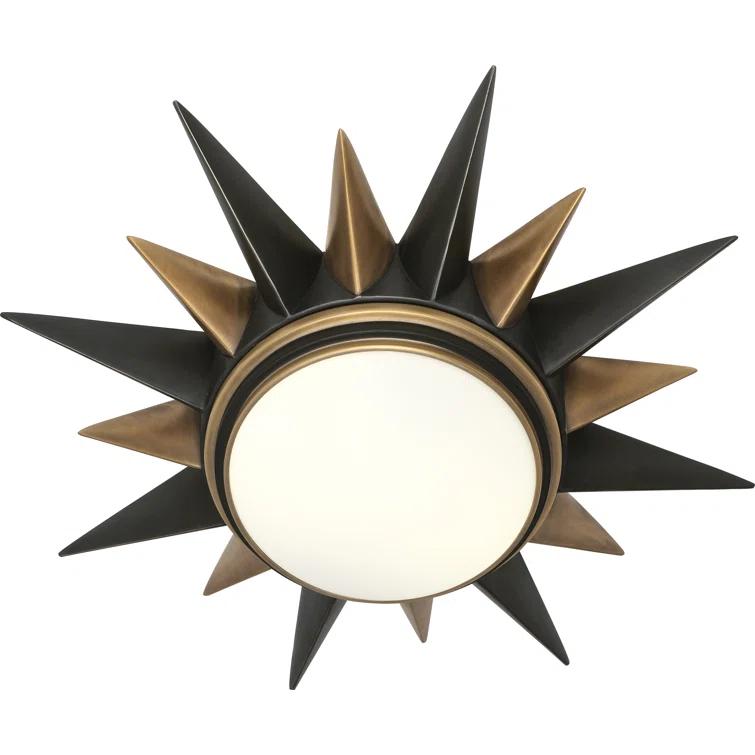 Cosmos Glass Flush Mount