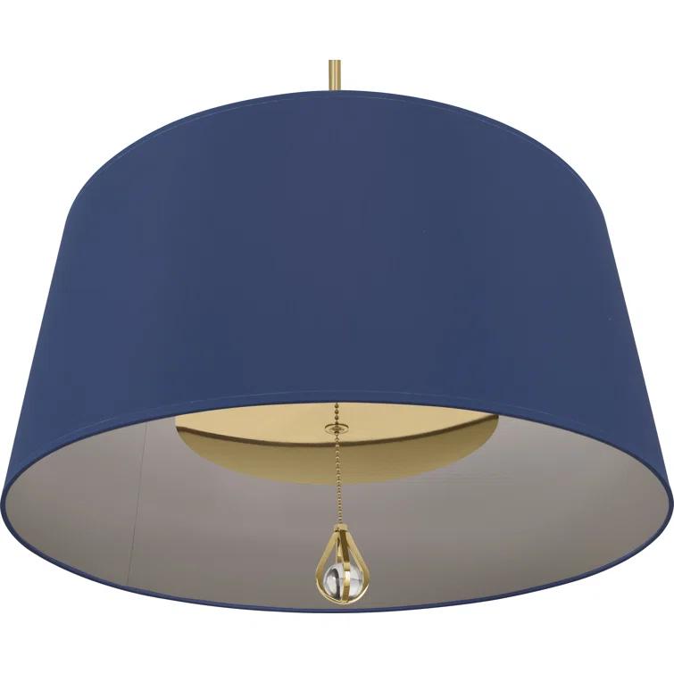 Robert Abbey Custis 3 - Light Drum Chandelier
