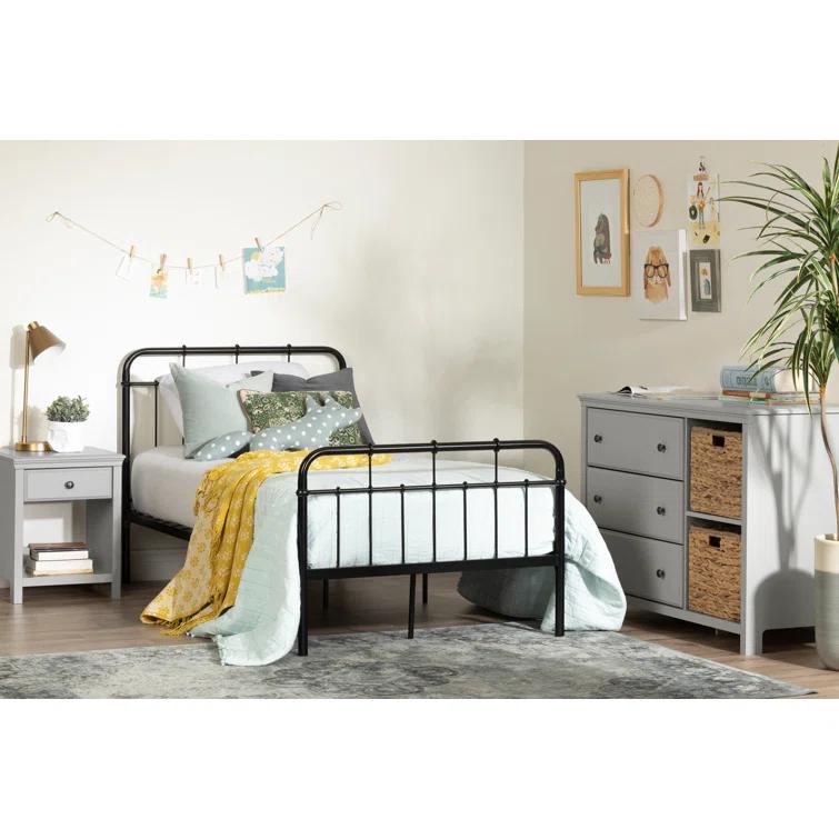 South Shore Cotton Candy Twin Platform Bed
