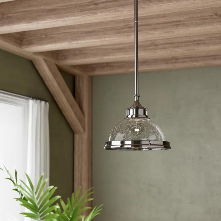 Amelia 1 - Light Single Dome Pendant