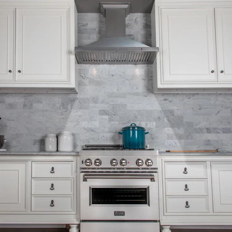 ZLINE 30 in. Designer Series Convertible Vent Wall Mount Range Hood (8KBB-30)