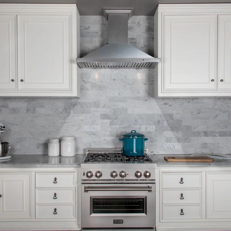 ZLINE 30 in. Designer Series Convertible Vent Wall Mount Range Hood (8KBB-30)