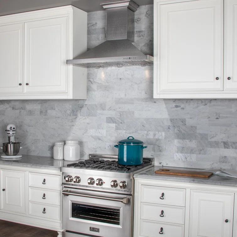 ZLINE 30 in. Designer Series Convertible Vent Wall Mount Range Hood (8KBB-30)