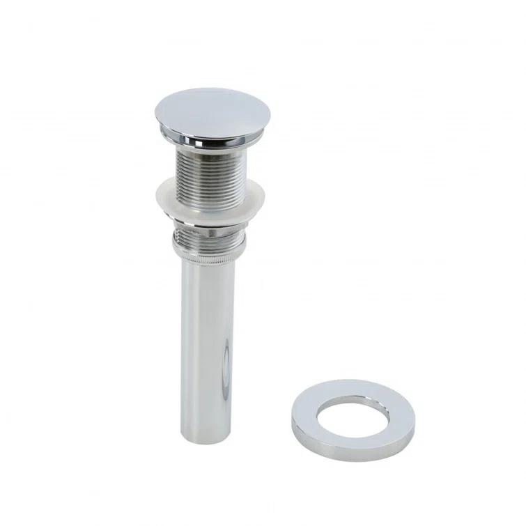 Square Glass Bathroom Vessel Sink with Drain Mini Bath Bowl