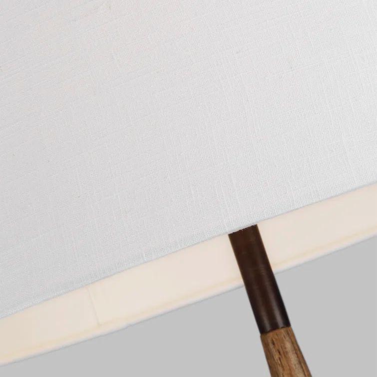 Ferrelli 61.625'' Weathered Oak Wood Traditional Floor Lamp