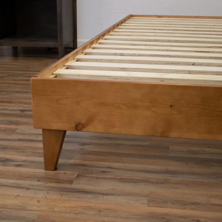 Dedrie Solid Wood Bed