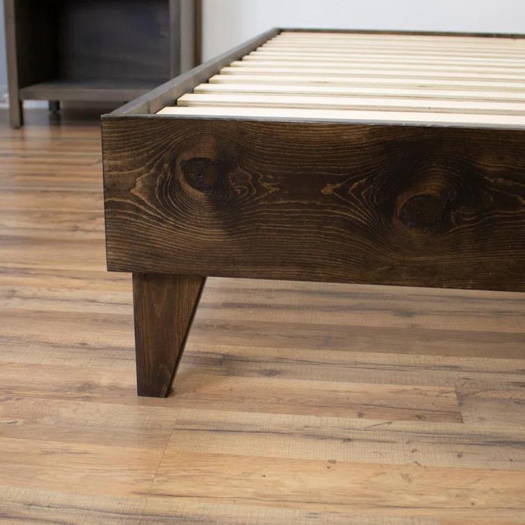 Dedrie Solid Wood Bed