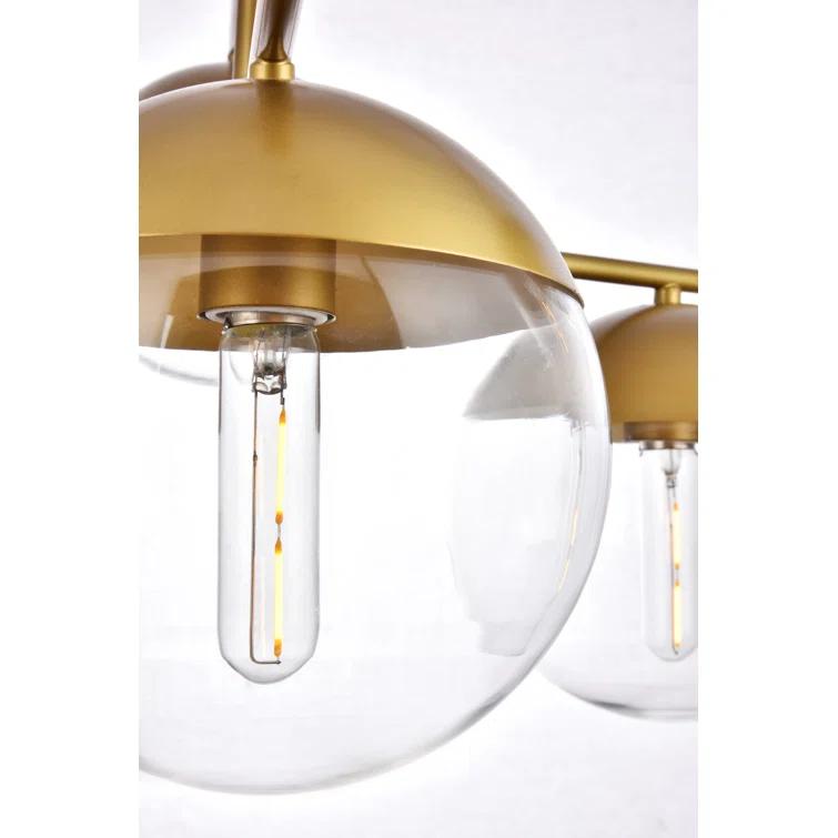 Yearby 6 - Light Dimmable Tiered Chandelier