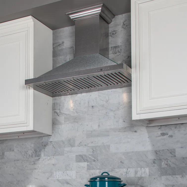 ZLINE 30 in. Designer Series Convertible Vent Wall Mount Range Hood (8KBB-30)