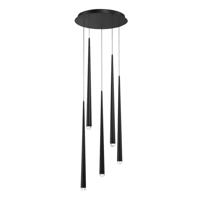 Cascade 5 - Light Dimmable LED Tiered Chandelier