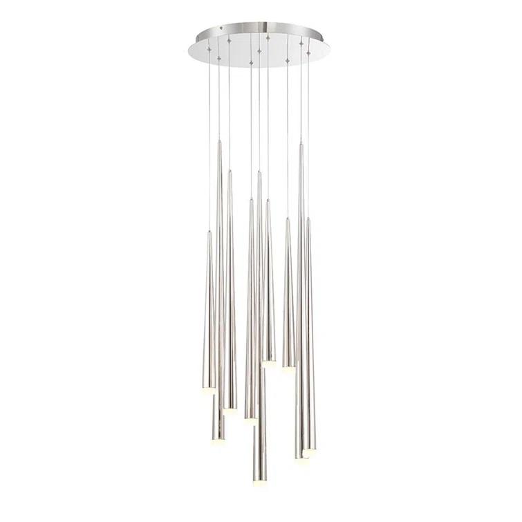 Cascade 9 - Light LED Cluster Pendant
