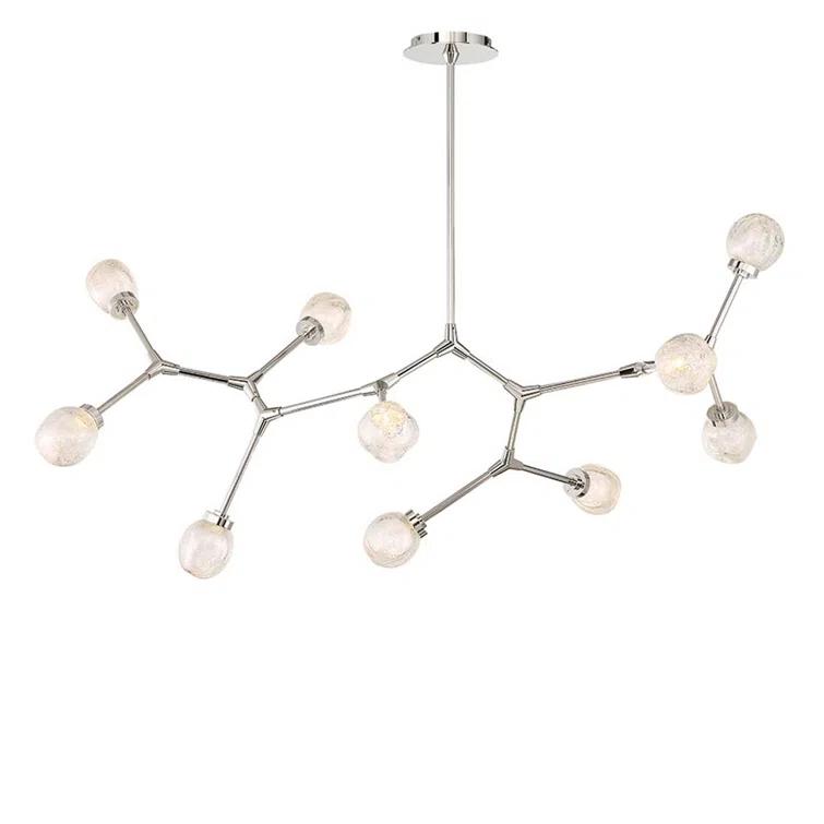 Modern Forms Catalyst 10 - Light Dimmable LED Sputnik Modern Linear Chandelier