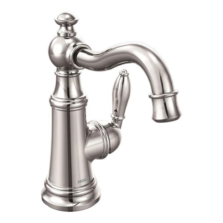 Weymouth Single Hole Bathroom Faucet With Drain Assembly
