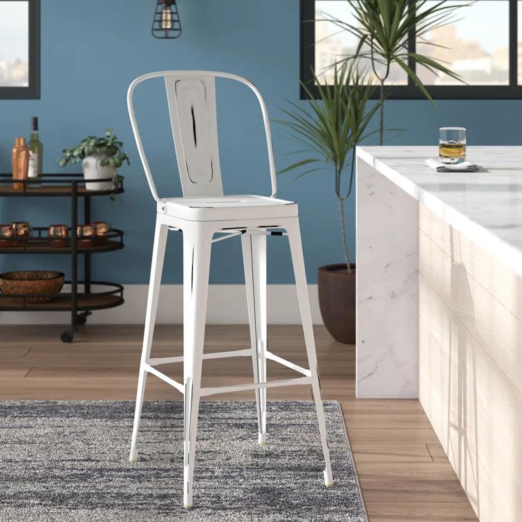 Modway Modway Promenade Metal Bar Side Stool