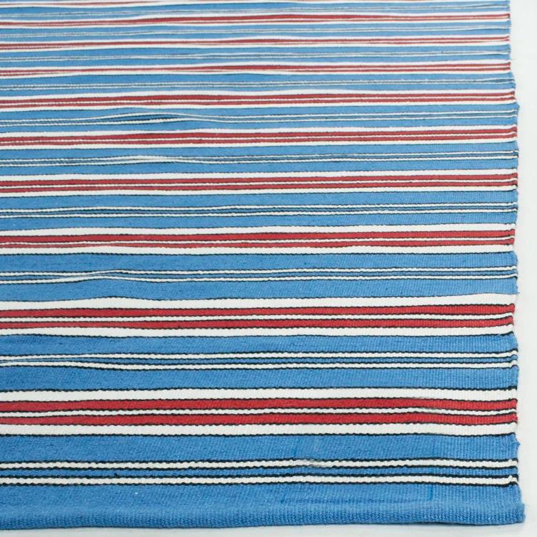 Leopold Lauren Ralph Lauren Flat Weave Performance Striped Rug