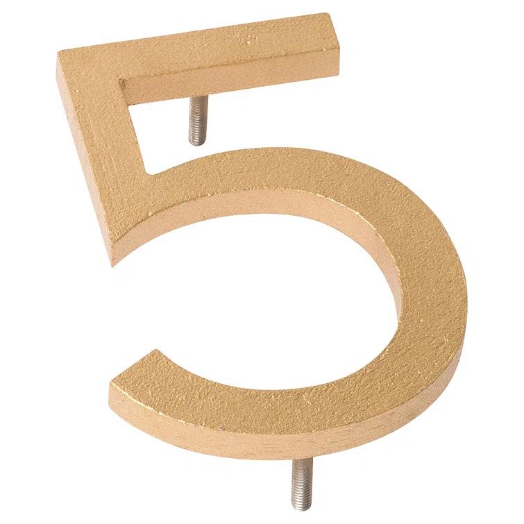 Montague Metal Products Inc. 6'' H Metal House Number