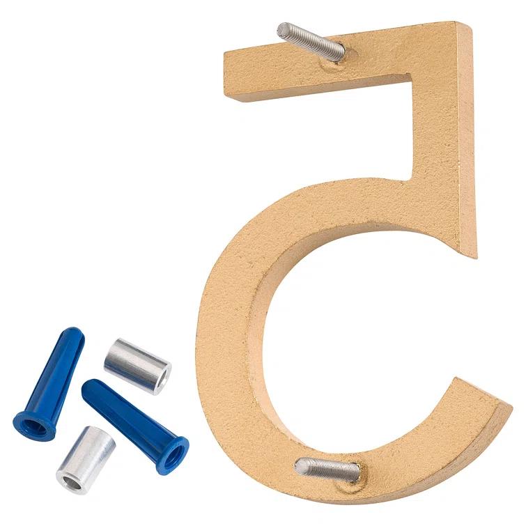 Montague Metal Products Inc. 6'' H Metal House Number